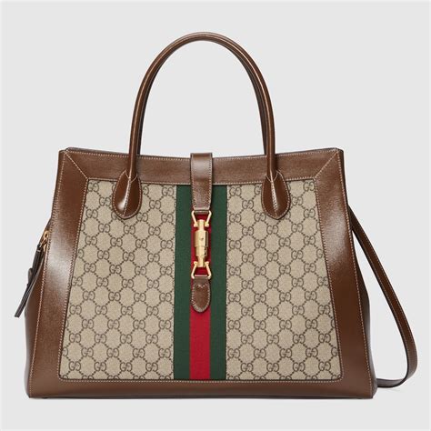 gucci red jackie bag|jackie 1961 large tote bag.